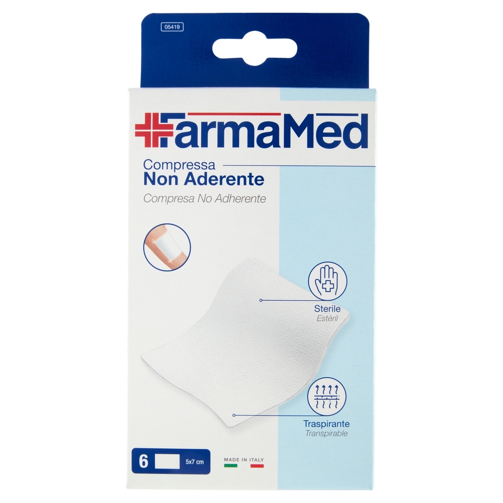 FarmaMed Compressa Non Aderente 6 pz